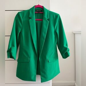 INC International Concepts Vibrant Green Blazer